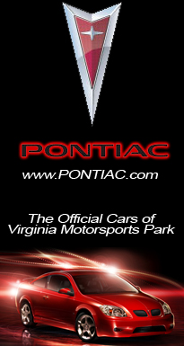 Pontiac--The Official cars of the Virginia Motorsports Park